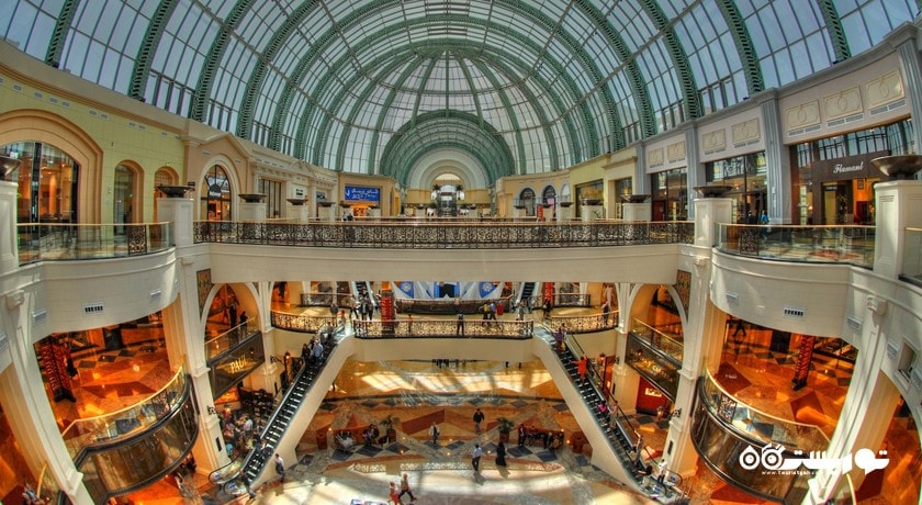 مرکز خرید مال آو د امارات شهر امارات متحده عربی کشور دبی