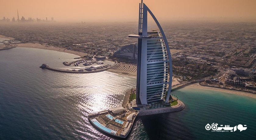  برج العرب شهر امارات متحده عربی کشور دبی