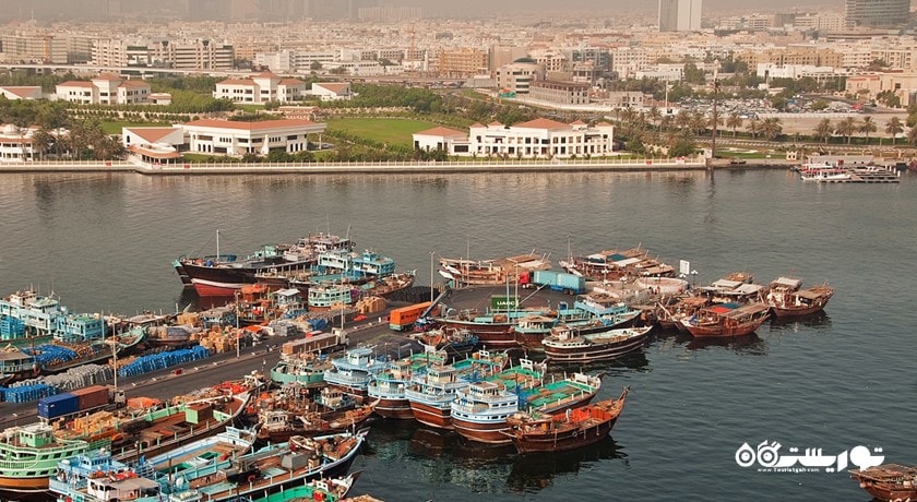  دبی کریک (خور دبی) شهر امارات متحده عربی کشور دبی