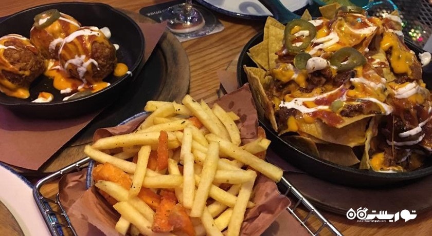 رستوران رستوران پری اند بلک ولدرز اورجینال اسموک هاوس شهر دبی 