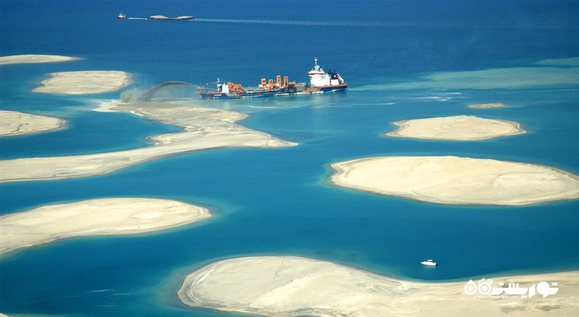  دبی ورلد آیلندز (جزیره های جهانی دبی) شهر امارات متحده عربی کشور دبی