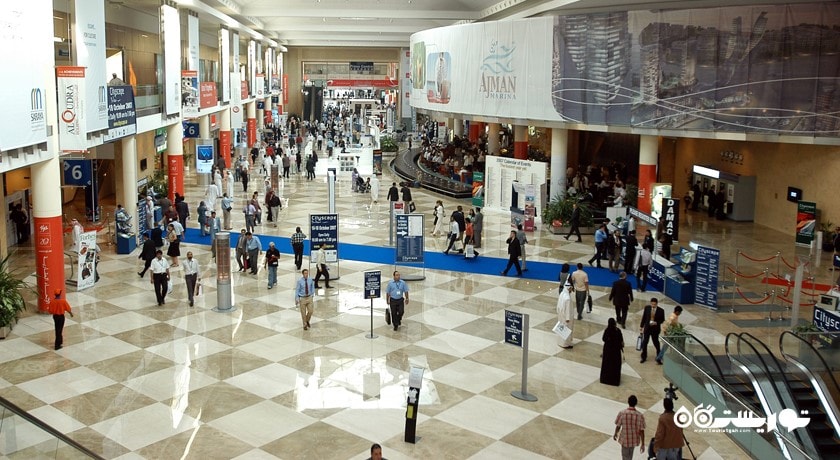  مرکز نمایشگاه بین المللی دبی شهر امارات متحده عربی کشور دبی