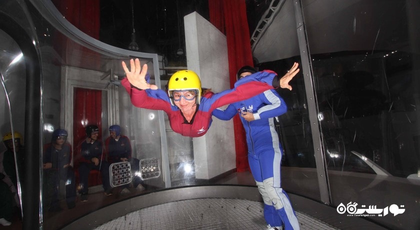 سرگرمی آی فلای دبی شهر امارات متحده عربی کشور دبی