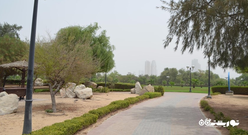 سرگرمی پارک ساحلی الممزر شهر امارات متحده عربی کشور دبی