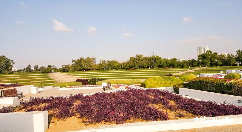 سرگرمی پارک ساحلی الممزر شهر امارات متحده عربی کشور دبی