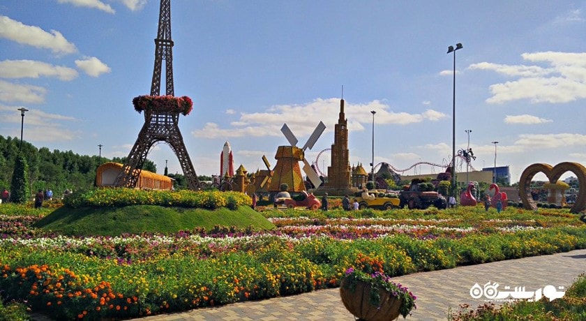  دبی میراکل گاردن شهر امارات متحده عربی کشور دبی