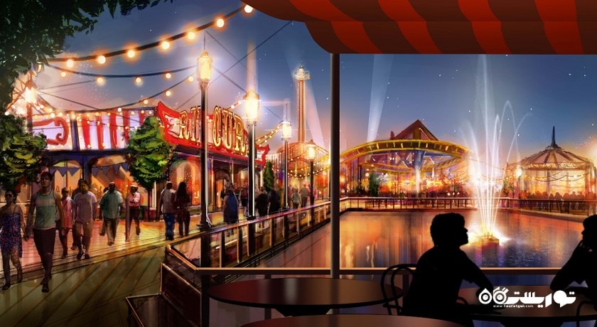 سرگرمی مشن گیت دبی شهر امارات متحده عربی کشور دبی