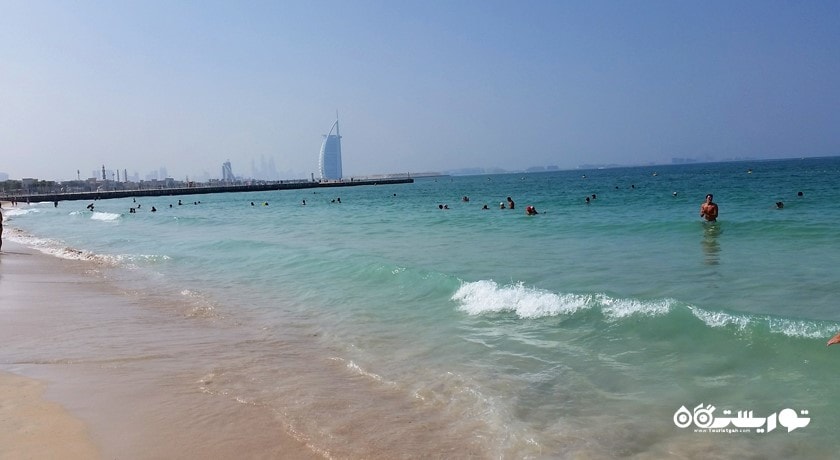 سرگرمی کایت بیچ شهر امارات متحده عربی کشور دبی