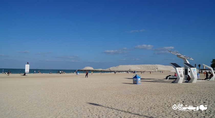 سرگرمی سان ست بیچ شهر امارات متحده عربی کشور دبی