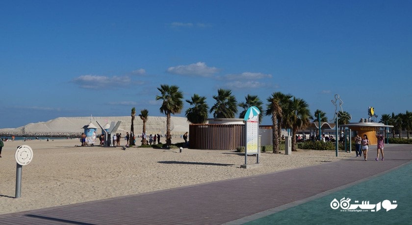 سرگرمی سان ست بیچ شهر امارات متحده عربی کشور دبی