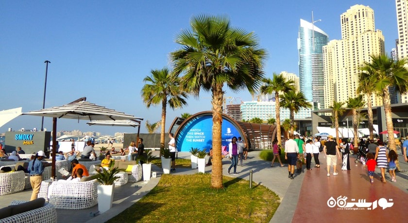 سرگرمی جی بی آر اپن بیچ شهر امارات متحده عربی کشور دبی