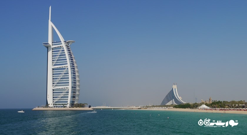 سرگرمی برج بیچ شهر امارات متحده عربی کشور دبی
