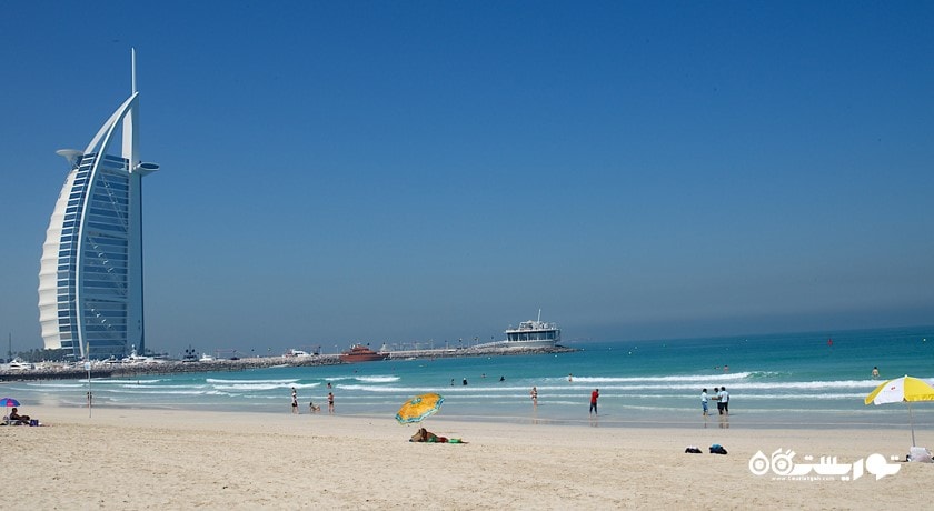 سرگرمی برج بیچ شهر امارات متحده عربی کشور دبی