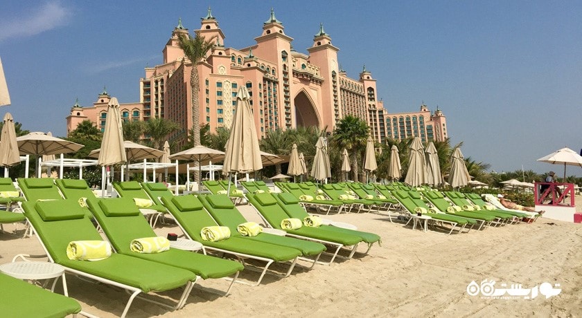 سرگرمی نسیمی بیچ شهر امارات متحده عربی کشور دبی