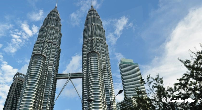  برج های دوقلوی پتروناس شهر مالزی کشور کوالالامپور