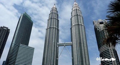  برج های دوقلوی پتروناس شهر مالزی کشور کوالالامپور