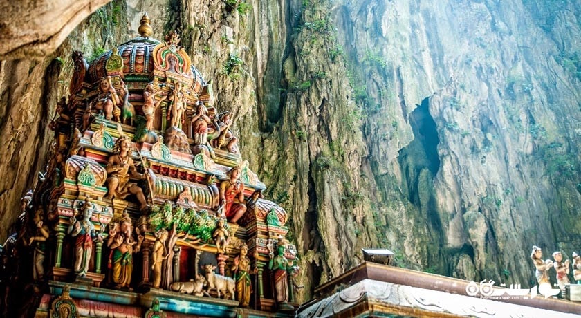  معبد باتو کیوز (غارهای باتو) شهر مالزی کشور کوالالامپور