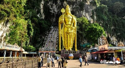  معبد باتو کیوز (غارهای باتو) شهر مالزی کشور کوالالامپور