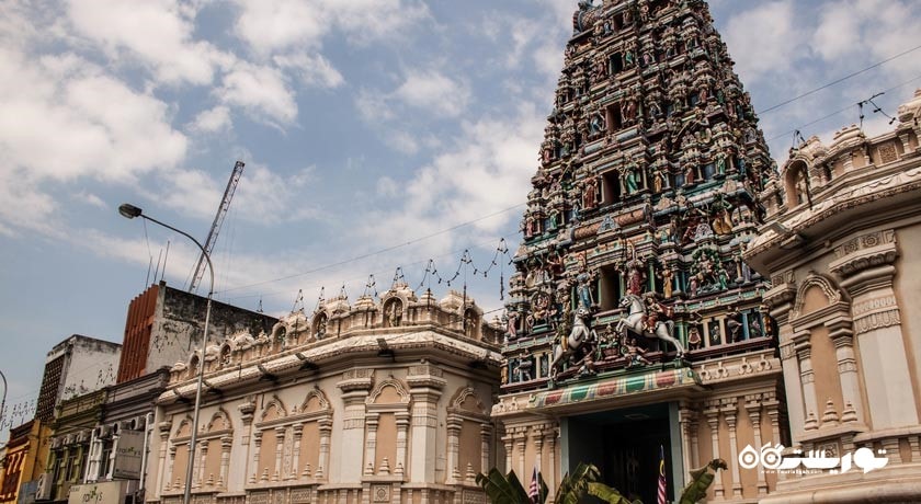  معبد سری ماهاماریامان شهر مالزی کشور کوالالامپور