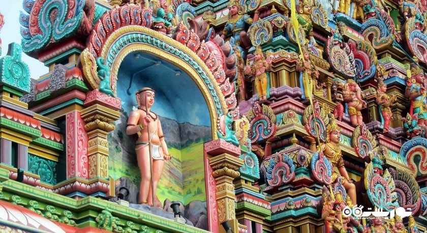  معبد سری کانداسوامی کویل شهر مالزی کشور کوالالامپور