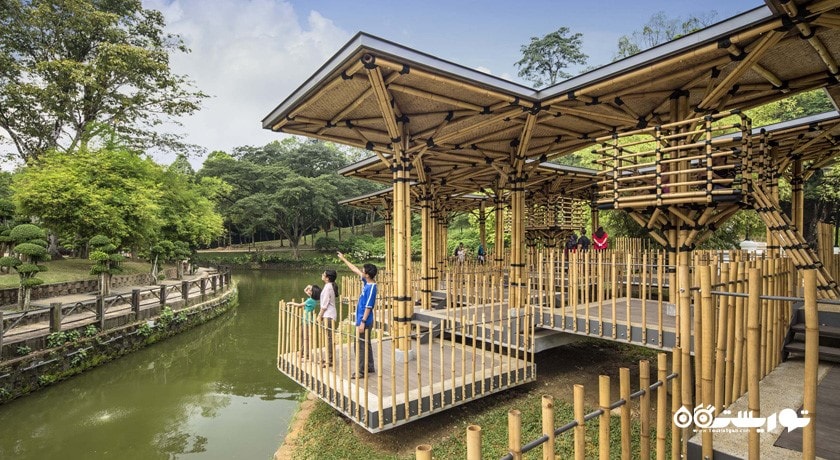 سرگرمی باغ گیاه شناسی پردانا (لیک گاردن سابق) شهر مالزی کشور کوالالامپور