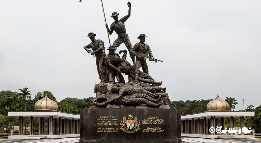  بنای یادبود ملی کوالالامپور شهر مالزی کشور کوالالامپور