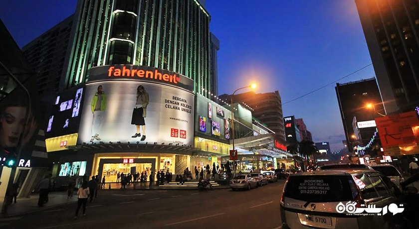 مرکز خرید مرکز خرید فارنهایت ایتی ایت شهر مالزی کشور کوالالامپور