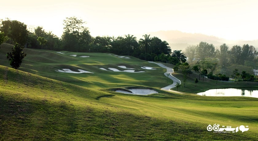 سرگرمی گلف در کوالالامپور شهر مالزی کشور کوالالامپور