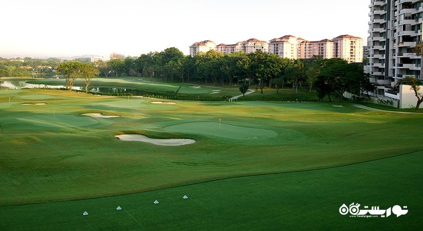 سرگرمی گلف در کوالالامپور شهر مالزی کشور کوالالامپور