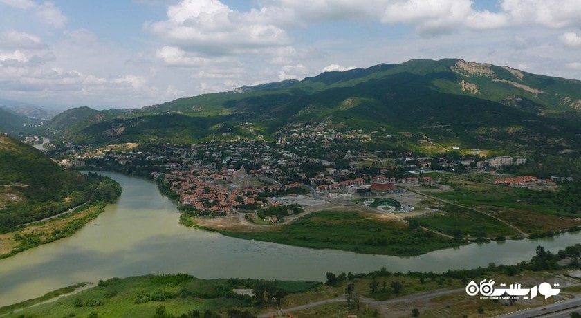  متسختا و صومعه جواری شهر گرجستان کشور تفلیس