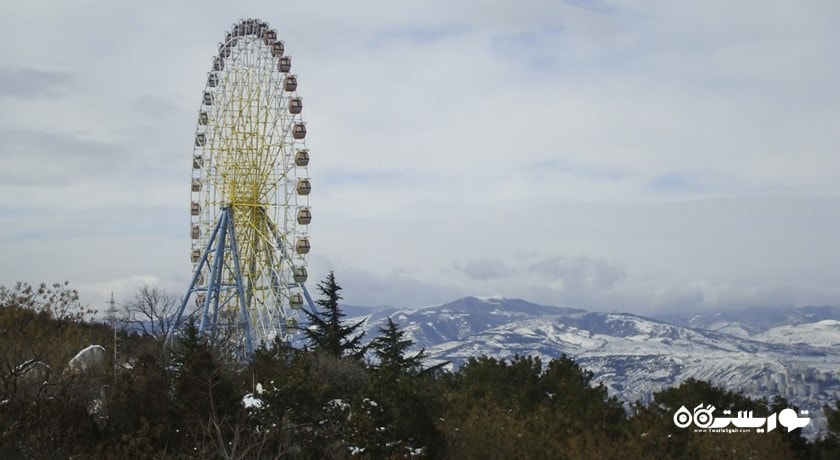 سرگرمی پارک تفریحی متاتسمیندا شهر گرجستان کشور تفلیس