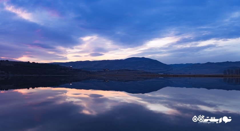 سرگرمی دریاچه لیسی، تفلیس شهر گرجستان کشور تفلیس