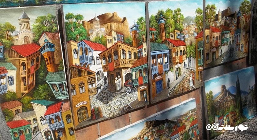 بازار درای بریج (فلی مارکت) -  شهر تفلیس