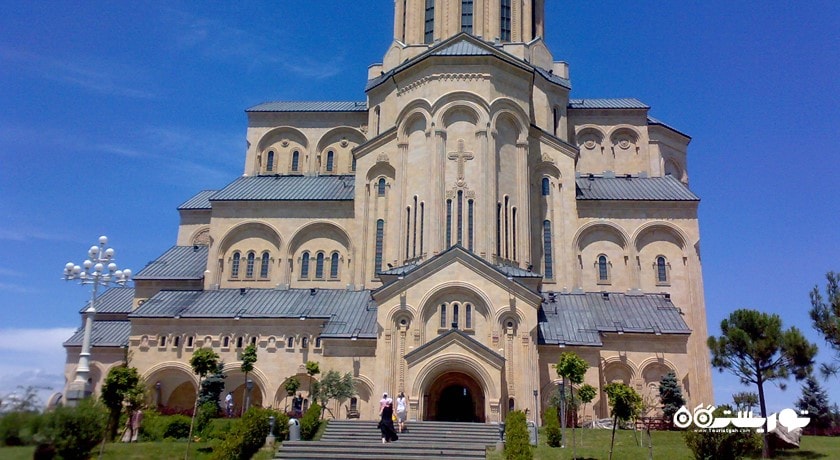  کلیسای جامع تثلیث تفلیس شهر گرجستان کشور تفلیس