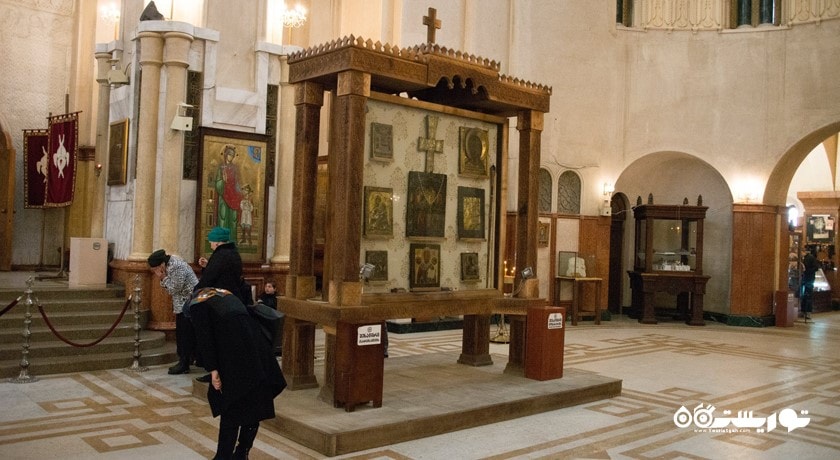  کلیسای جامع تثلیث تفلیس شهر گرجستان کشور تفلیس