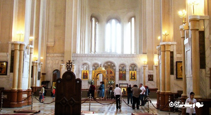  کلیسای جامع تثلیث تفلیس شهر گرجستان کشور تفلیس