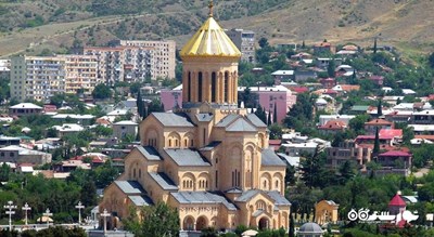  کلیسای جامع تثلیث تفلیس شهر گرجستان کشور تفلیس