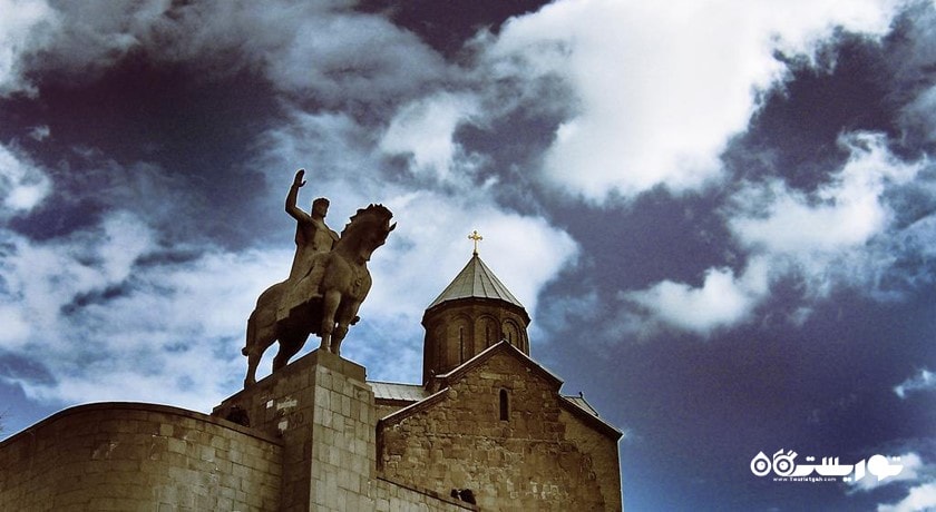  کلیسای جامع متخی شهر گرجستان کشور تفلیس