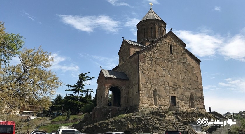  کلیسای جامع متخی شهر گرجستان کشور تفلیس