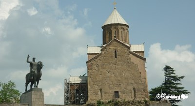  کلیسای جامع متخی شهر گرجستان کشور تفلیس