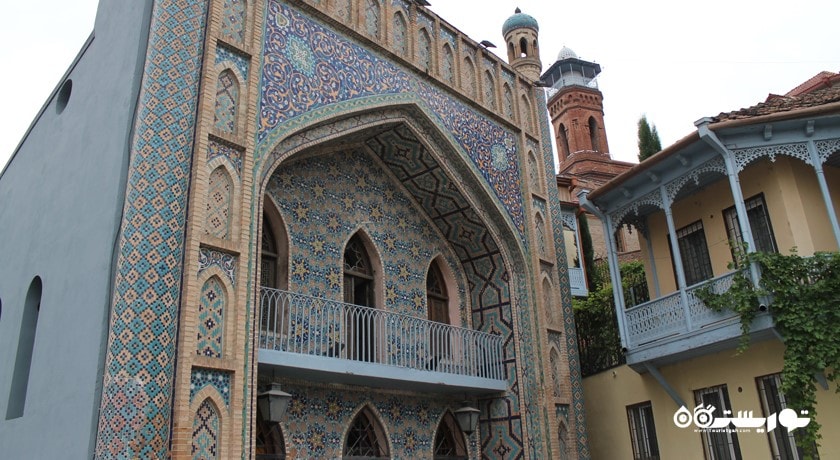  مسجد جمعه تفلیس شهر گرجستان کشور تفلیس