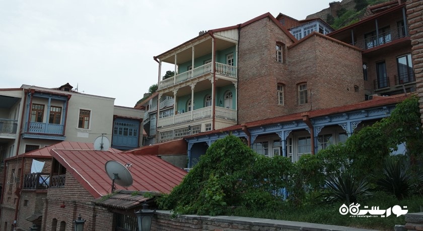  شهر قدیمی تفلیس شهر گرجستان کشور تفلیس