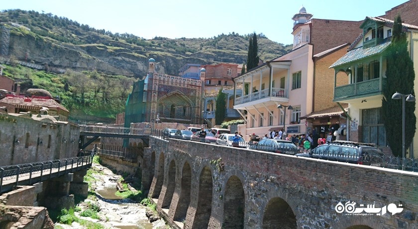  شهر قدیمی تفلیس شهر گرجستان کشور تفلیس
