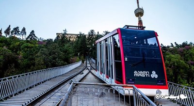 سرگرمی قطار کابلی تفلیس شهر گرجستان کشور تفلیس