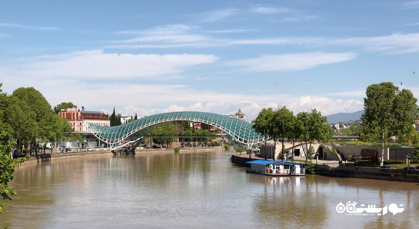  پل صلح (تفلیس) شهر گرجستان کشور تفلیس