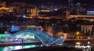  پل صلح (تفلیس) شهر گرجستان کشور تفلیس