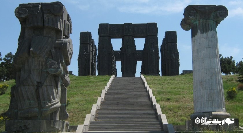  یادبود تاریخ گرجستان شهر گرجستان کشور تفلیس