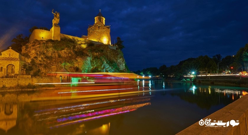  بنای یادبود پادشاه واختانگ گرگاسالی شهر گرجستان کشور تفلیس
