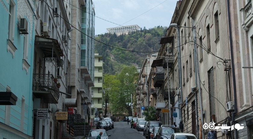  خیابان روستاولی شهر گرجستان کشور تفلیس