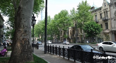  خیابان روستاولی شهر گرجستان کشور تفلیس